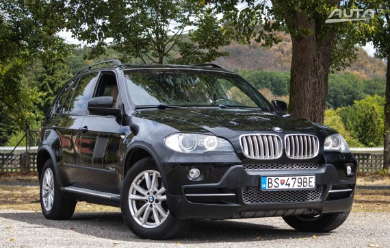 BMW X5 3.0sd xDrive E70 / 210kW / A6 / AJ NA SPLÁTKY / PROTIÚČET 2008 černá