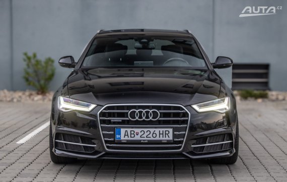 Audi A6 Avant 3.0 TDI 272k Quattro S tronic AT/7 / AJ NA SPLÁTKY / PROTIÚČET 2017 černá