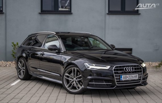 Audi A6 Avant 3.0 TDI 272k Quattro S tronic AT/7 / AJ NA SPLÁTKY / PROTIÚČET 2017 černá