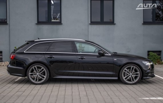 Audi A6 Avant 3.0 TDI 272k Quattro S tronic AT/7 / AJ NA SPLÁTKY / PROTIÚČET 2017 černá
