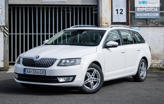 Škoda Octavia Combi 1.6 TDI, 77kW (2014) / AJ NA SPLÁTKY / PROTIÚČET / 2014 - hlavní pohled