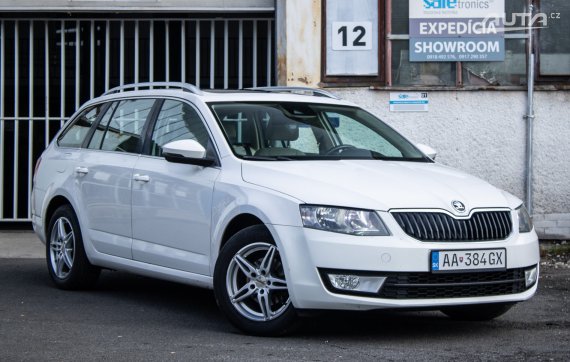 Škoda Octavia Combi 1.6 TDI, 77kW (2014) / AJ NA SPLÁTKY / PROTIÚČET / 2014 bílá