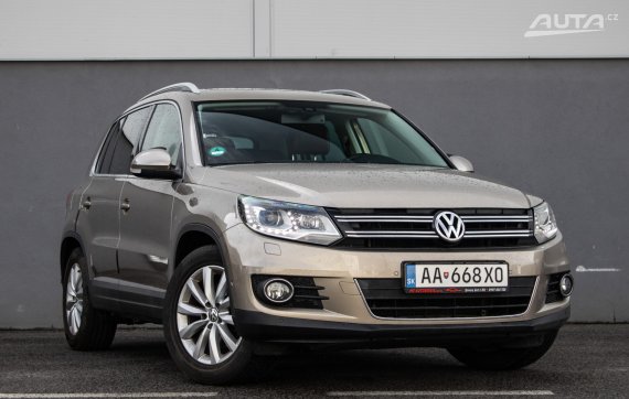 Volkswagen Tiguan 1.4 TSI BMT / 118kW / A6 / ZÁRUKA / AJ NA SPLÁTKY / PROTIÚČET 2013 hnědá
