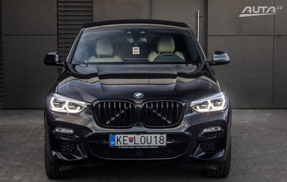 BMW X4 M40i G02 M Sport / 260kW / A8 / ZÁRUKA / AJ NA SPLÁTKY / PROTIÚČET 2019 černá