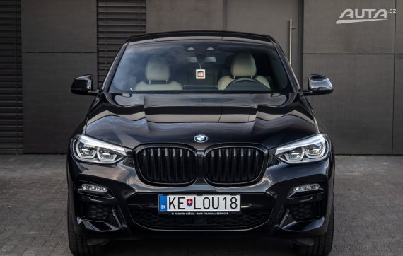 BMW X4 M40i G02 M Sport / 260kW / A8 / ZÁRUKA / AJ NA SPLÁTKY / PROTIÚČET 2019 černá