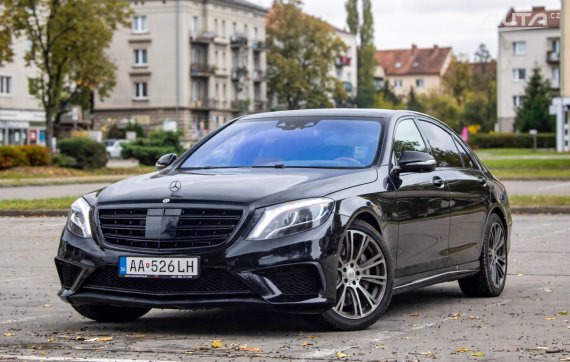 Mercedes-Benz S63 AMG / AJ NA SPLÁTKY- PROTIÚČET /