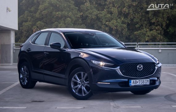 Mazda CX-30 E-Skyactiv G150, 110kW, M6 / AJ NA SPLÁTKY / PROTIÚČET / 2021 modrá