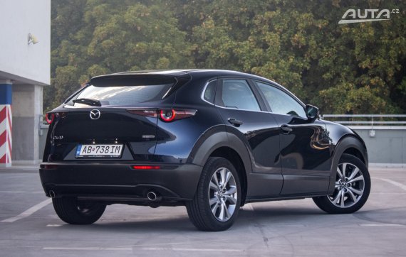 Mazda CX-30 E-Skyactiv G150, 110kW, M6 / AJ NA SPLÁTKY / PROTIÚČET / 2021 modrá