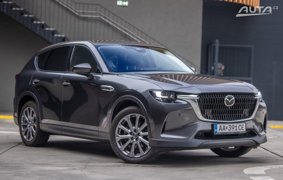 Mazda CX-60 3.3 e-Skyactiv D200 mHEV Exclusive Line 147kW 200HP / AJ NA SPLÁTKY / PROTIÚČET 2023 šedá