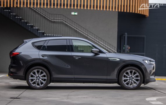 Mazda CX-60 3.3 e-Skyactiv D200 mHEV Exclusive Line 147kW 200HP / AJ NA SPLÁTKY / PROTIÚČET 2023 šedá