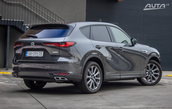 Mazda CX-60 3.3 e-Skyactiv D200 mHEV Exclusive Line 147kW 200HP / AJ NA SPLÁTKY / PROTIÚČET 2023 šedá