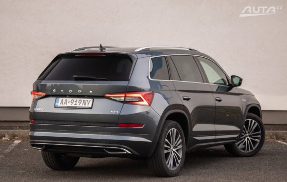 Škoda Kodiaq 2.0 TDI Laurin &amp; Klement 4x4 / 110kW / A7 / ZÁRUKA / AJ NA SPLÁTKY / PROTIÚČET 2020 šedá