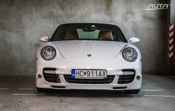 Porsche 911 - 997 TURBO 4S 353kW AT/5 2007 / AJ NA SPLÁTKY / PROTIÚČET 2007 bílá
