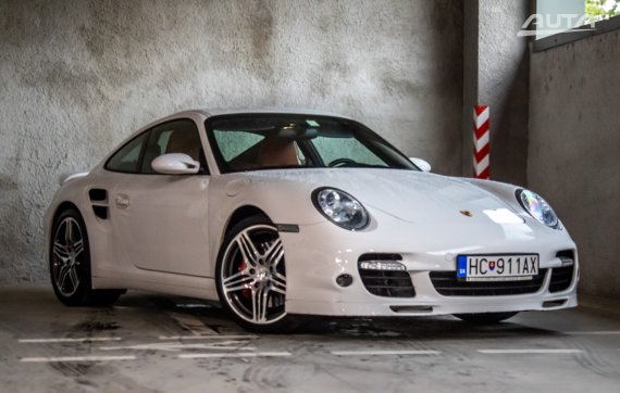 Porsche 911 - 997 TURBO 4S 353kW AT/5 2007 / AJ NA SPLÁTKY / PROTIÚČET 2007 bílá
