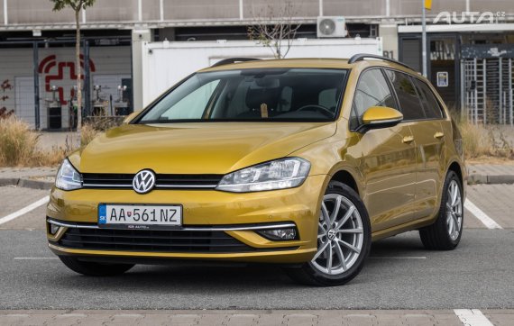 Volkswagen Golf Variant 1.6 TDI DSG, 85kW (2018) / AJ NA SPLÁTKY / PROTIÚČET / 2018 - hlavní pohled