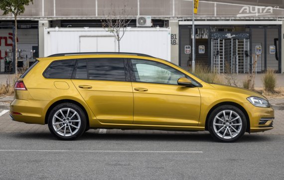 Volkswagen Golf Variant 1.6 TDI DSG, 85kW (2018) / AJ NA SPLÁTKY / PROTIÚČET / 2018 žlutá