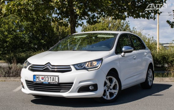 Citroën C4 1.2 PureTech, 96kW (2015) / AJ NA SPLÁTKY / PROTIÚČET /