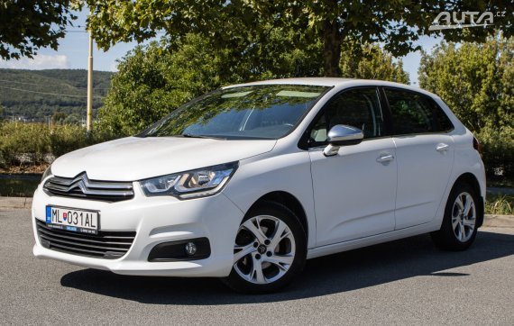 Citroën C4 1.2 PureTech, 96kW (2015) / AJ NA SPLÁTKY / PROTIÚČET / 2015 bílá