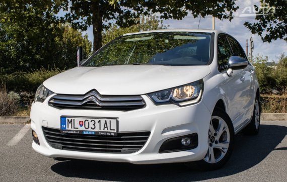 Citroën C4 1.2 PureTech, 96kW (2015) / AJ NA SPLÁTKY / PROTIÚČET / 2015 bílá