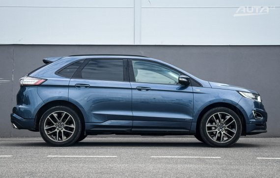 Ford Edge 2.0 TDCI Bi-Turbo ST line, 154kW, A6 / AJ NA SPLÁTKY / PROTIÚČET / 2017 modrá
