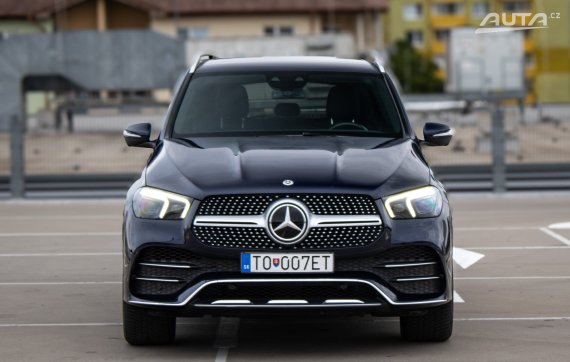 Mercedes-Benz GLE SUV 350d 4MATIC / 200kW / A9 / ZÁRUKA / AJ NA SPLÁTKY / PROTIÚČET 2020 modrá