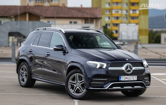 Mercedes-Benz GLE SUV 350d 4MATIC / 200kW / A9 / ZÁRUKA / AJ NA SPLÁTKY / PROTIÚČET 2020 modrá