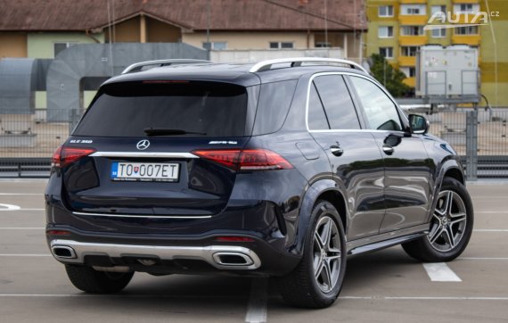 Mercedes-Benz GLE SUV 350d 4MATIC / 200kW / A9 / ZÁRUKA / AJ NA SPLÁTKY / PROTIÚČET 2020 modrá