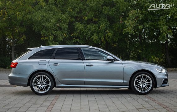 Audi A6 Avant 3.0 TDI DPF S-line, 150kW, A8 / AJ NA SPLÁTKY / PROTIÚČET / 2013 šedá