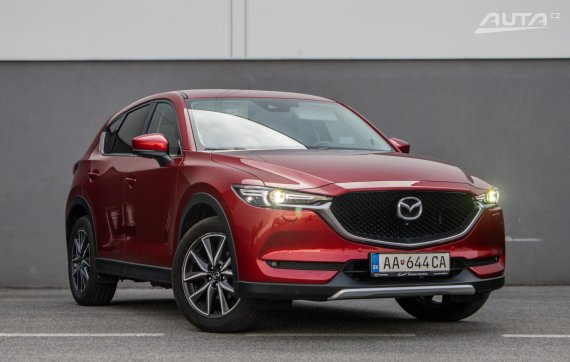 Mazda CX-5 2.0 Skyactiv-G165 121kW AWD MT/6 / AJ NA SPLÁTKY / PROTIÚČET 2018 červená