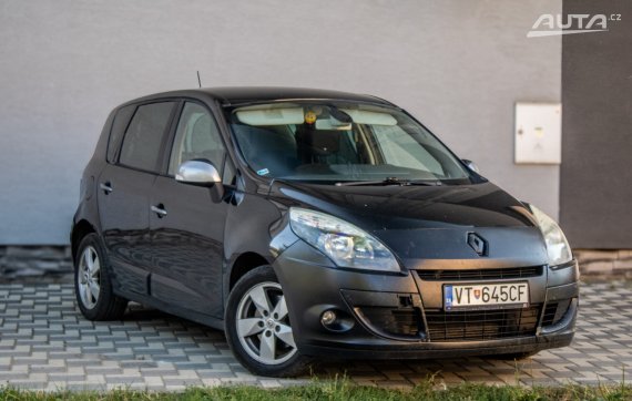 Renault Mégane Scénic 3 96kW MT/6 2011 / AJ NA SPLÁTKY / PROTIÚČET 2011 černá