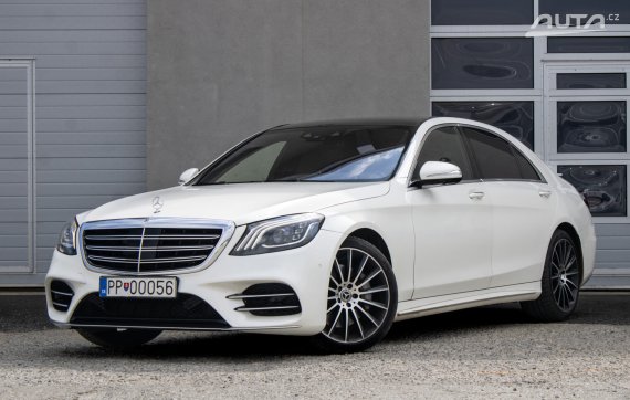 Mercedes-Benz S trieda Sedan S560 Long 4MATIC / 345kW / A9 / ZÁRUKA / AJ NA SPLÁTKY / PROTIÚČET 2017 - hlavní pohled