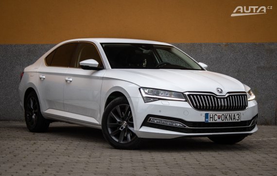 Škoda Superb 2.0 TDI SCR Style DSG, 147kW, A7 / AJ NA SPLÁTKY / PROTIÚČET / 2022 bílá