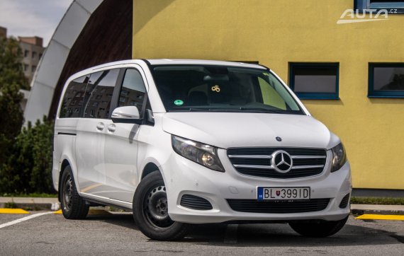 Mercedes-Benz V trieda V220 2014 RWD 120kW MT/6 / AJ NA SPLÁTKY / PROTIÚČET 2014 bílá