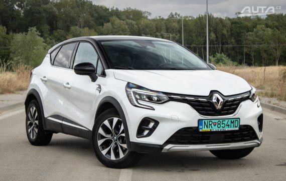 Renault Captur E-Tech PHEV Intens, 68kW, A6 / AJ NA SPLÁTKY / PROTIÚČET / 2021 bílá
