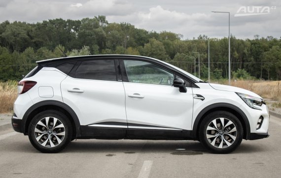 Renault Captur E-Tech PHEV Intens, 68kW, A6 / AJ NA SPLÁTKY / PROTIÚČET / 2021 bílá