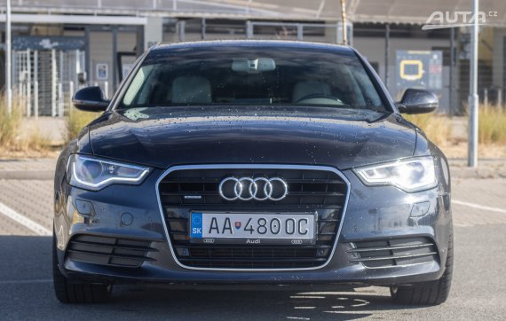 Audi A6 3.0 TDI quattro S tronic, 150kW (2014) / AJ NA SPLÁTKY / PROTIÚČET / 2014 modrá