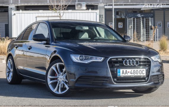 Audi A6 3.0 TDI quattro S tronic, 150kW (2014) / AJ NA SPLÁTKY / PROTIÚČET / 2014 modrá