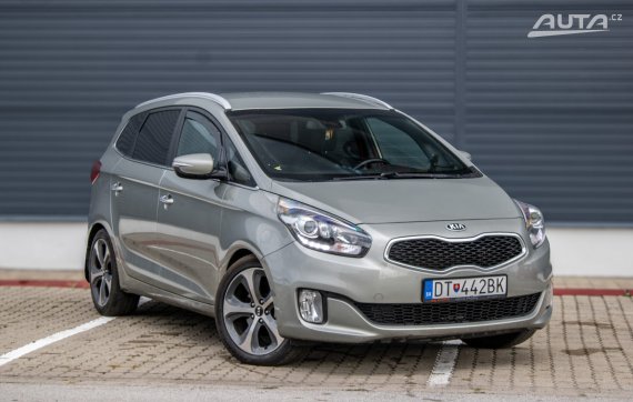 Kia Carens 1.7 CRDi 104kW AT/7 2016 / AJ NA SPLÁTKY / PROTIÚČET 2016 šedá