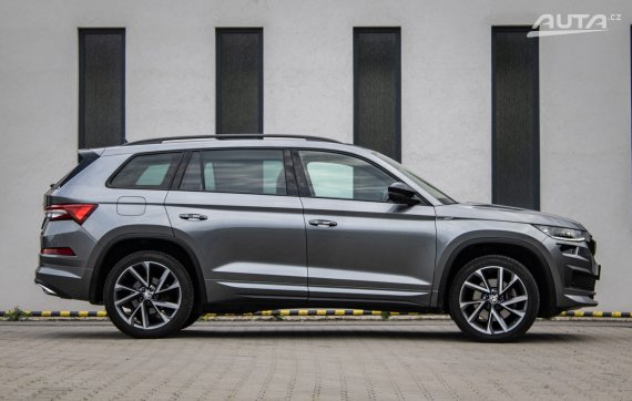 Škoda Kodiaq 2.0 TDI SCR EVO Sportline 4x4 DSG, 147kW, A7, 7 miest / AJ NA SPLÁTKY / PROTIÚČET 2022 šedá