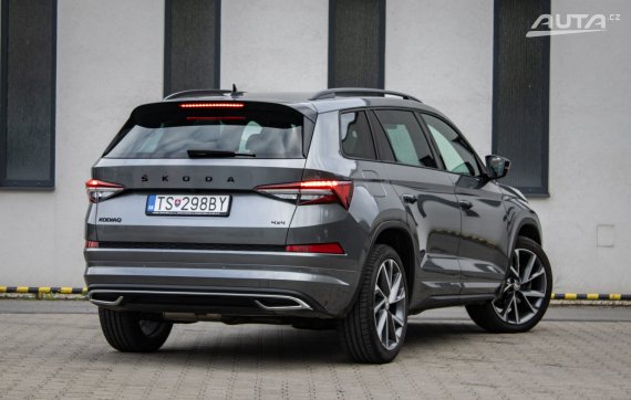 Škoda Kodiaq 2.0 TDI SCR EVO Sportline 4x4 DSG, 147kW, A7, 7 miest / AJ NA SPLÁTKY / PROTIÚČET 2022 šedá
