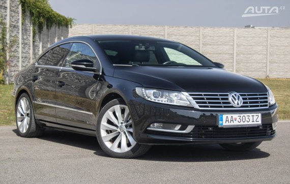 Volkswagen CC 1.4 TSI BlueMotion Technology, 118 kW, A7 / AJ NA SPLÁTKY / PROTIÚČET / 2013 černá