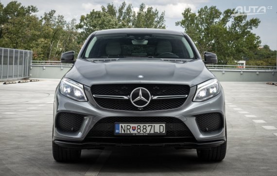 Mercedes-Benz GLE Kupé 350d  AMG-paket 4MATIC A/T, 190kW, A9 / AJ NA SPLÁTKY / PROTIÚČET / 2017 šedá