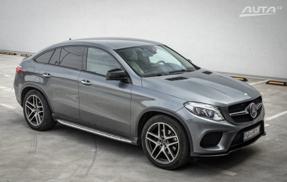 Mercedes-Benz GLE Kupé 350d  AMG-paket 4MATIC A/T, 190kW, A9 / AJ NA SPLÁTKY / PROTIÚČET / 2017 šedá