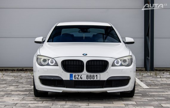 BMW 740d XDRIVE 2011 225kW 2011 bílá