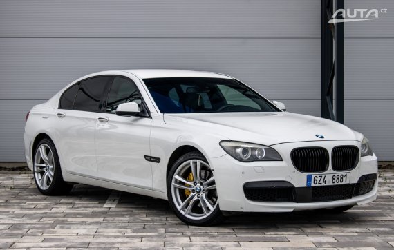 BMW 740d XDRIVE 2011 225kW 2011 bílá