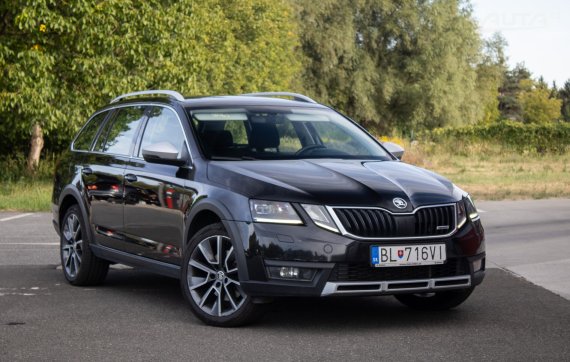 Škoda Octavia Combi 2.0 TDI Scout 4x4 DSG, 135kW (2019) / AJ NA SPLÁTKY / PROTIÚČET / 2019 černá