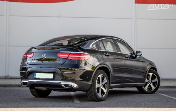 Mercedes-Benz GLC Kupé 350d 4MATIC 190kW258HP AT/9 190kW / AJ NA SPLÁTKY / PROTIÚČET 2018 černá