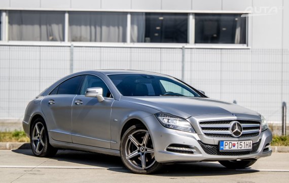 Mercedes-Benz CLS Kupé 350 4MATIC CDI BE 195kW AT/7 / AJ NA SPLÁTKY / PROTIÚČET 2012 šedá