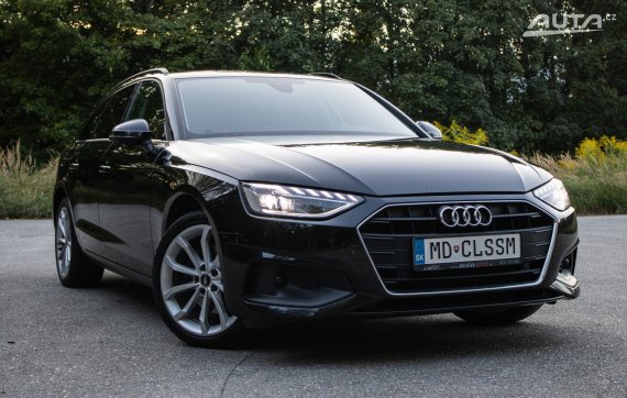 Audi A4 Avant 2.0 TDI mHEV S tronic, 120kW (2020) / AJ NA SPLÁTKY / PROTIÚČET / 2020 černá