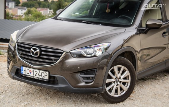 Mazda CX-5 2.2 Skyactiv-D AWD, 110kW, M6 / AJ NA SPLÁTKY / PROTIÚČET / 2015 hnědá
